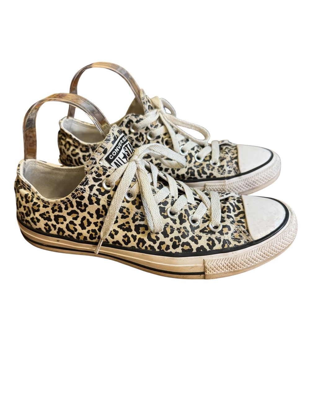 Converse Chuck Taylor All Star Leopard Print Low Top Sneakers Women’s Size 9